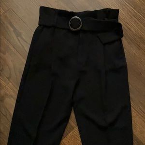 MANGO Black Pants